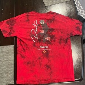 Red tie die ITACHI SHIRT